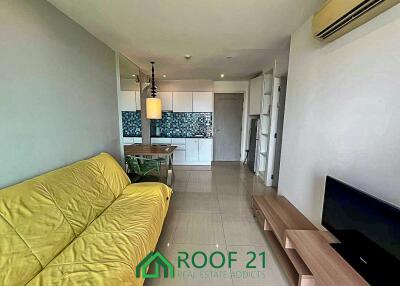 Fully Furnished 1-Bedroom in Resort-Style Condo Near Jomtien Beach – Perfect for Relaxation and Investment /S-0874