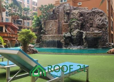 Fully Furnished 1-Bedroom in Resort-Style Condo Near Jomtien Beach – Perfect for Relaxation and Investment