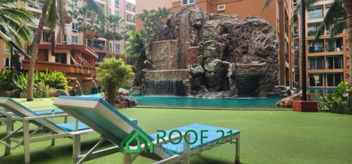 Fully Furnished 1-Bedroom in Resort-Style Condo Near Jomtien Beach – Perfect for Relaxation and Investment /S-0874