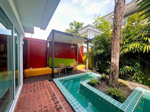 3-bedroom house with private pool for sale close to Rama 9