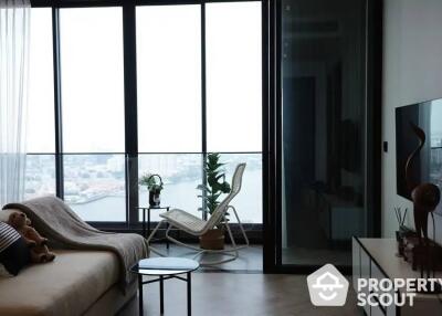 2-BR Condo at Chapter Charoennakhorn - Riverside near BTS Krung Thon Buri