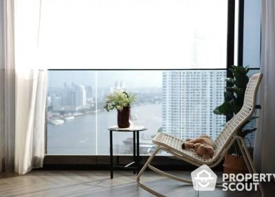 2-BR Condo at Chapter Charoennakhorn - Riverside near BTS Krung Thon Buri