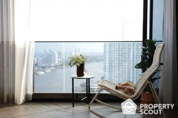 2-BR Condo at Chapter Charoennakhorn - Riverside near BTS Krung Thon Buri