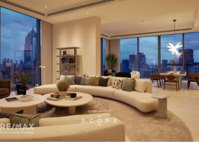 Luxurious Penthouse at Scope Langsuan - A Definition of Sophisticated Living