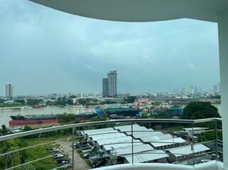 Balcony with city view