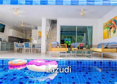 50m to the Beach, Townhouse with Private Pool in Bang Por