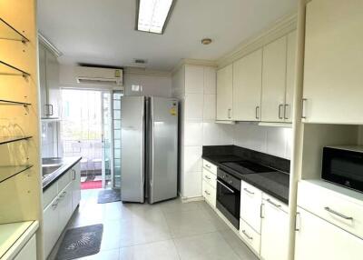 Well-equipped modern kitchen with appliances