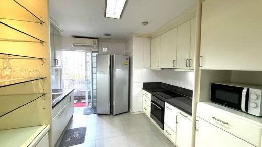 Well-equipped modern kitchen with appliances