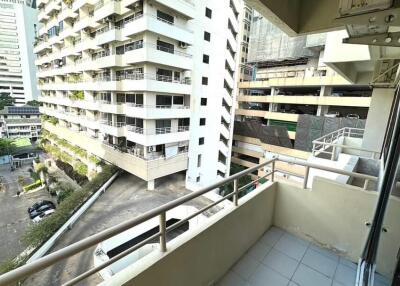 Balcony view of adjacent buildings