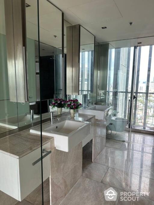 3-BR Condo at The Shade Sathorn 1 near MRT Khlong Toei