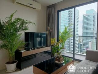 2-BR Condo at Quinn Condo Ratchada 17 near MRT Sutthisan