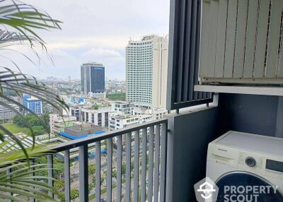 2-BR Condo at Quinn Condo Ratchada 17 near MRT Sutthisan