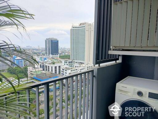 2-BR Condo at Quinn Condo Ratchada 17 near MRT Sutthisan