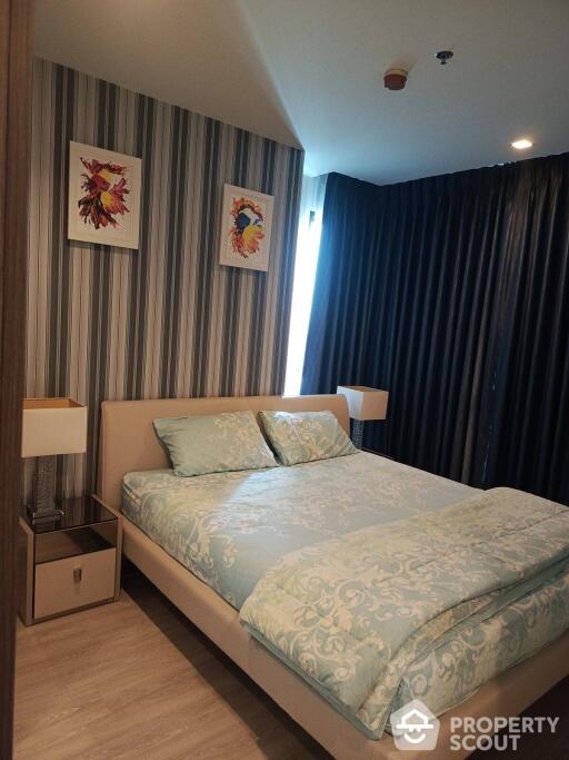 2-BR Condo at Quinn Condo Ratchada 17 near MRT Sutthisan