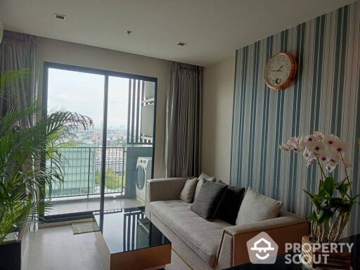 2-BR Condo at Quinn Condo Ratchada 17 near MRT Sutthisan