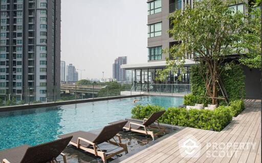 1-BR Condo at The Base Park East Sukhumvit 77 near BTS On Nut