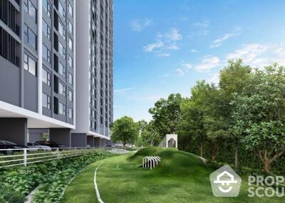 2-BR Condo at Origin Place Ramkhamhaeng 153 near BTS On Nut