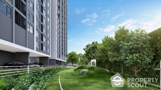 2-BR Condo at Origin Place Ramkhamhaeng 153 near BTS On Nut