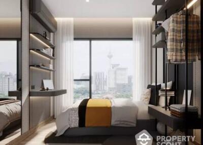 2-BR Condo at Origin Place Ramkhamhaeng 153 near BTS On Nut