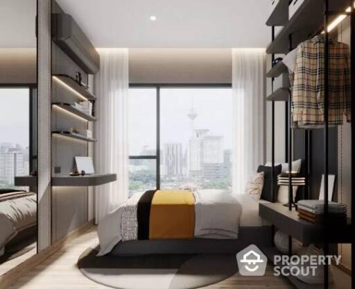 2-BR Condo at Origin Place Ramkhamhaeng 153 near BTS On Nut