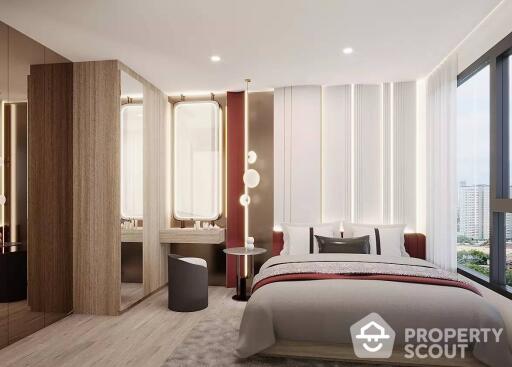 2-BR Condo at Origin Place Ramkhamhaeng 153 near BTS On Nut