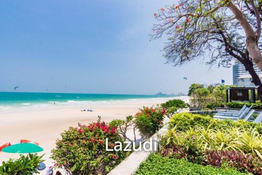 BAAN SAN DAO : 2 Bed Beachfront Condo in Town