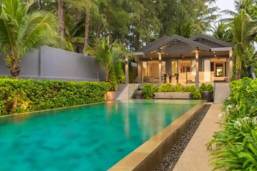 Absolute Oceanfront Luxury Villa For Sale In Natai Beach