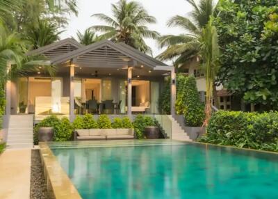 Absolute Oceanfront Luxury Villa For Sale In Natai Beach