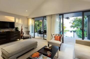 Absolute Oceanfront Luxury Villa For Sale In Natai Beach