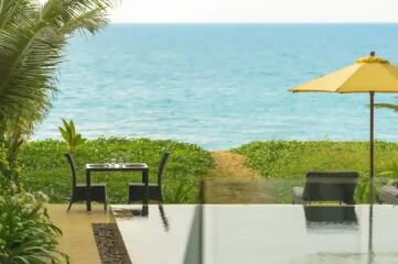 Absolute Oceanfront Luxury Villa For Sale In Natai Beach