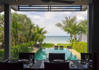 Absolute Oceanfront Luxury Villa For Sale In Natai Beach