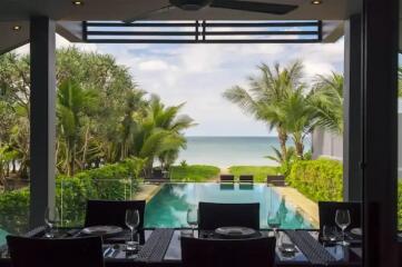 Absolute Oceanfront Luxury Villa For Sale In Natai Beach