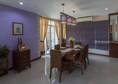 Two-story single house with 5 bedrooms and 6 bathrooms, located in the San Sai area, close to HomePro San Sai.