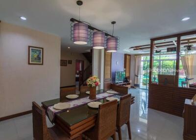 Two-story single house with 5 bedrooms and 6 bathrooms, located in the San Sai area, close to HomePro San Sai.