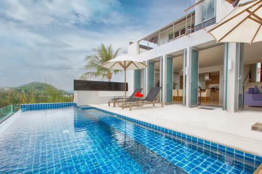 Stunning Sea View Villa for Sale in Surin - Villa Napalai in Surin Heights