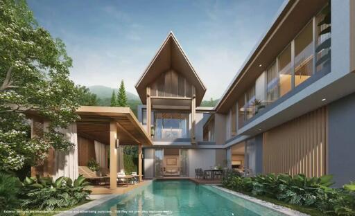 3 Bedroom Pool Villa for Sale in Serene Raya - 900 meters from Bangtao Beach