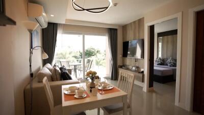 Sea View One Bedroom Condo at Babylon Sky Garden II - Type H