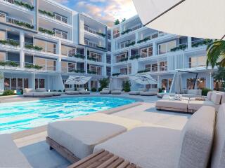 2 Bedroom Condo with Private Swimming Pool at Babylon Sky Garden II - Type D