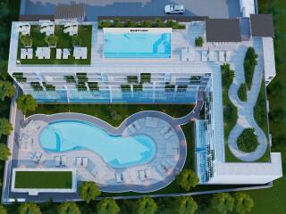 2 Bedroom Condo with Private Swimming Pool at Babylon Sky Garden II - Type D