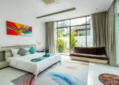 4 Bedroom Pool Villa for Sale at Nathong Village, Kamala