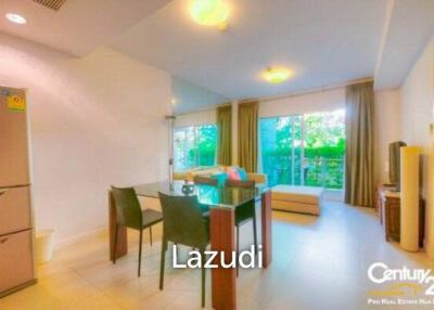 1 Bed Beachfront Condo in Town