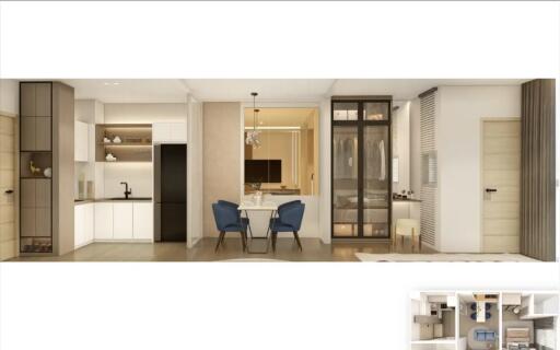 1 Bedroom Condo for Sale in Utopia Lux Glam, Naiharn - Type A