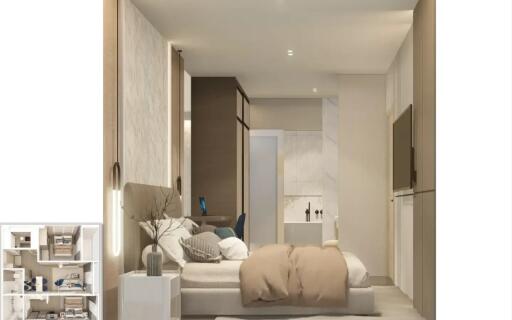 2 Bedroom Condo for Sale in Utopia Lux Glam, Naiharn - Type B1