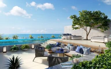 Beachfront 3-Bedroom Beach Terrace Villa in Banyan Tree Grand Residences, Layan - Type B