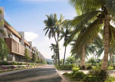 Beachfront 3-Bedroom Beach Terrace Villa in Banyan Tree Grand Residences, Layan - Type B