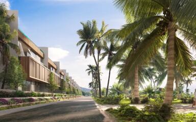 Beachfront 3-Bedroom Beach Terrace Villa in Banyan Tree Grand Residences, Layan - Type B