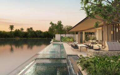 Beachfront 3 Bedroom Lagoon Pool Villa in Banyan Tree Grand Residences