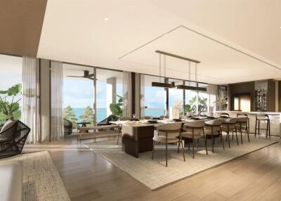 Luxury Beachfront 3-Bedroom Triplex in Banyan Tree Beach Residences in Layan