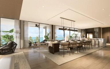 Luxury Beachfront 3-Bedroom Triplex in Banyan Tree Beach Residences in Layan