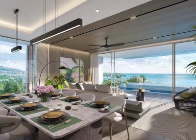 Luxury Beachfront 3-Bedroom Triplex in Banyan Tree Beach Residences in Layan